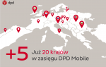 DPD Mobile z kolejnymi państwami na mapie Europy. Wysyłki międzynarodowe z aplikacji już do 20 państw