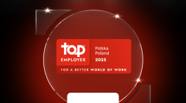 4. certyfikat Top Employer dla Amazon Fulfillment Poland