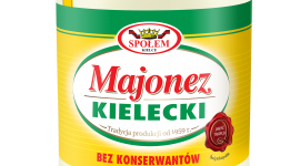 Majonez Kielecki z żółtek jaj wyłącznie od kur z chowu ściółkowego