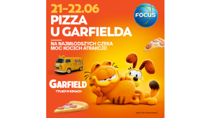 Odwiedź CH Focus i przeżyj wraz z Garfieldem niezwykłe przygody! Biuro prasowe