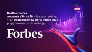 RedDeer.Games na 30. miejscu w rankingu największych firm gamingowych w Polsce
