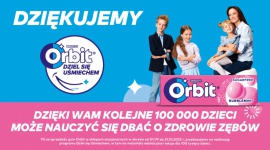 Organizatorzy Orbit® „Dziel się Uśmiechem” dziękują za wsparcie programu