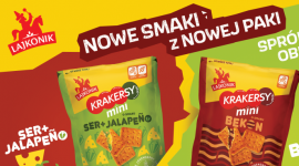 Nowe smaki z nowej paki, czyli Edycja Limitowana Krakersów mini marki Lajkonik