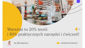 Warsztat Creative Mindset - Rozwiń swoją kreatywność Biuro prasowe