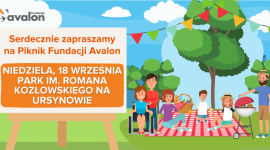 Piknik z Fundacją Avalon – już 18 września na warszawskim Ursynowie!
