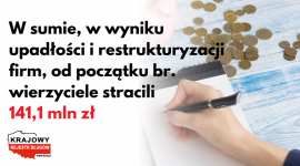 Co 4. firma, która zbankrutowała, potrzebowała na to 3 lat – w tym czasie pogrąż