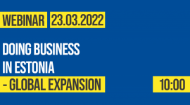 Bezpłatny webinar Doing Business in Estonia - Kancelaria Thompson&Stein