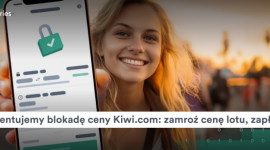 Kiwi.com wprowadziło usługę blokady ceny
