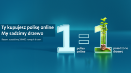 VW FS kontynuuje akcję „Ty kupujesz polisę online – my sadzimy drzewo” Biuro prasowe