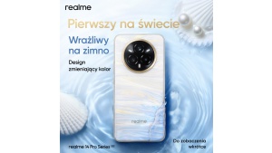 realme prezentuje 14 Pro - smartfon zmieniający kolor pod wpływem zimna