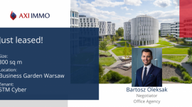 Warszawa: STM Cyber wprowadza się do Business Garden