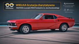 MUSTANG od KRISHOME dla Fundacji im. Ks. Kaczkowskiego