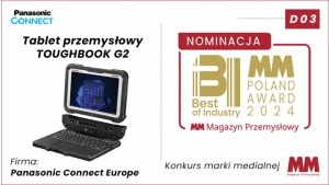 Panasonic TOUGHBOOK G2 nominowany do konkursu branżowego Biuro prasowe