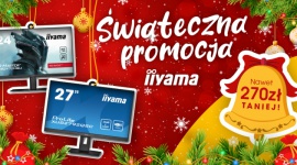 iiyama rozpoczyna świąteczną promocję! Kup nowy monitor pod choinkę i zaoszczędź