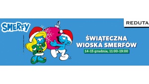 Świąteczna przygoda w Reducie – magiczny weekend z Smerfami! Biuro prasowe