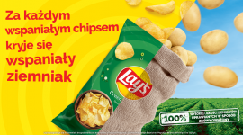 Za każdym wspaniałym chipsem Lay’s kryje się wspaniały ziemniak