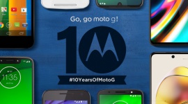 Smartfony moto g mają już 10 lat! Motorola sprzedała ich ponad 200 milionów Biuro prasowe