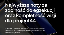 project44 liderem raportu Gartner® Magic Quadrant™ 2023