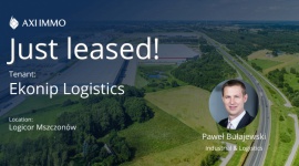 Ekonip Logistics zajmie ponad 9,000 mkw. w parku Logicor w Mszczonowie