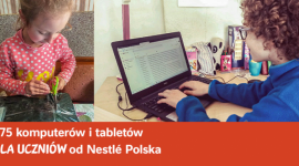275 komputerów i tabletów dla uczniów od Nestlé Polska Biuro prasowe
