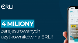 4 miliony zarejestrowanych użytkowników na ERLI