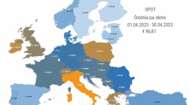 Mapa średnich cen energii w kwietniu 2023 r. – analiza Energy Solution