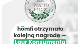 Laur Konsumenta Grand Prix 2024 dla homfi