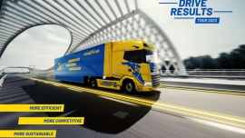 Ciężarówka Goodyear rusza w trasę Drive Results 2023